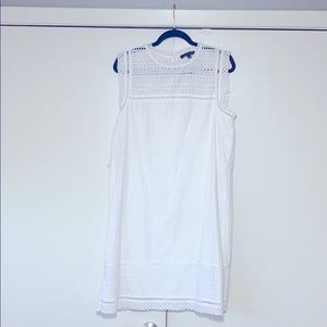 Banana Republic eyelet white dress